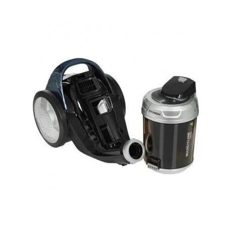 Пылесос Hyundai HYV-C2575 2000Вт серебристый/темно-синий - фото 12