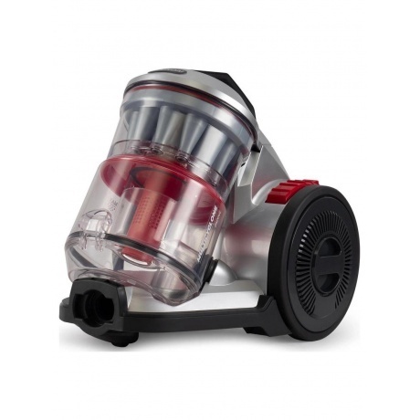 Пылесос Hyundai HYV-C2950 2400Вт серебристый/красный - фото 5