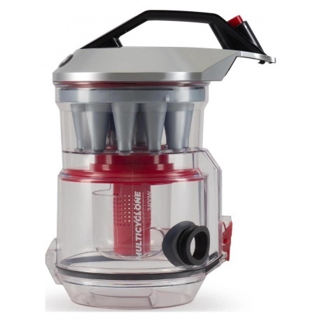 Пылесос Hyundai HYV-C2950 2400Вт серебристый/красный - фото 10