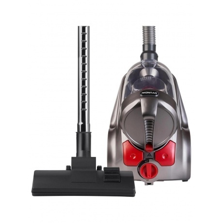 Пылесос Hyundai HYV-C4500 2400Вт темно-серый/серый - фото 4