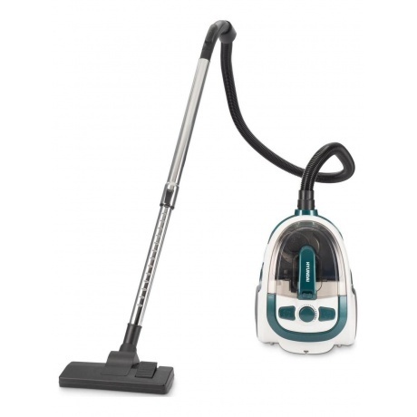 Пылесос Hyundai HYV-C3500 2220Вт белый/бирюзовый - фото 3