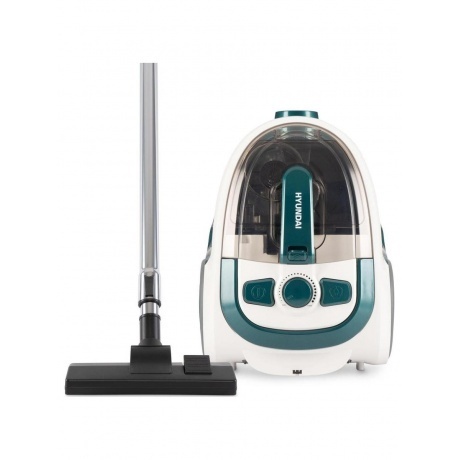 Пылесос Hyundai HYV-C3500 2220Вт белый/бирюзовый - фото 6