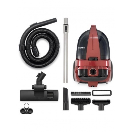 Пылесос Hyundai HYV-C2645 2200Вт красный/черный - фото 10