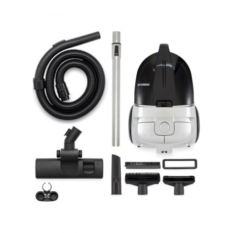 Пылесос Hyundai HYV-C2650 2200Вт черный/серебристый - фото 10