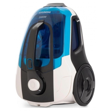 Пылесос Hyundai HYV-C3377 2400Вт белый/синий - фото 5