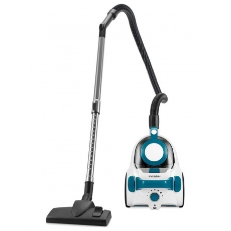 Пылесос Hyundai HYV-C5460 2200Вт белый/бирюзовый - фото 1
