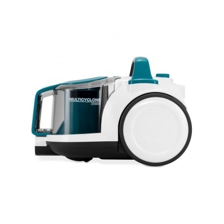 Пылесос Hyundai HYV-C5460 2200Вт белый/бирюзовый - фото 6