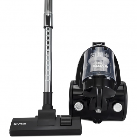 Пылесос Vitek VT-1841 1500Вт серый - фото 4