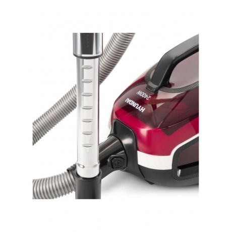 Пылесос Hyundai HYV-C3370 2400Вт белый/красный - фото 10