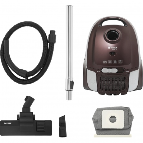 Пылесос Vitek VT-8138 2200Вт коричневый/черный - фото 2