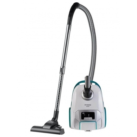 

Пылесос Hyundai HYV-B4050 800Вт белый/бирюзовый (в компл.:1мешок)