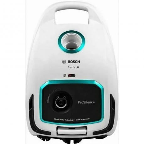 

Пылесос Bosch BGL8HYG1 Serie 6 ProSilens с мешком для сбора пыли, Белый