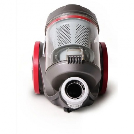 Пылесос BQ-VC1606C Серый-красный - фото 4