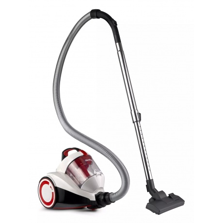 Пылесос Domfy DSC-VC505 2000Вт белый/красный - фото 2