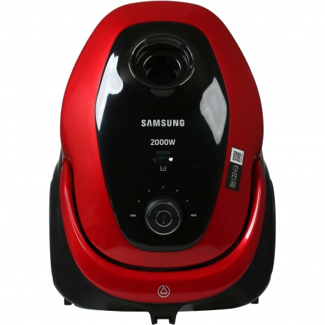 

Samsung VC20M253AWR/EV с мешком для сбора пыли, 2000 Вт, красный