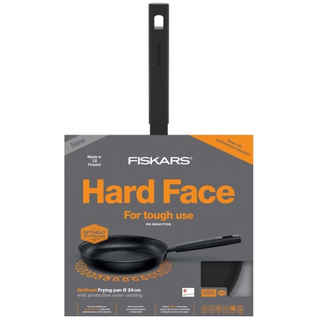 Сковорода Fiskars Hard Face (1052223) 24 см черный - фото 10