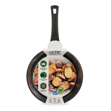 Сковорода SILVER STONE 26см индукция GORNITCA LC260CC - фото 5