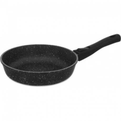 Сковорода ГРАНИТ 24см со съемной ручкой GORNITCA C2453AG - фото 4