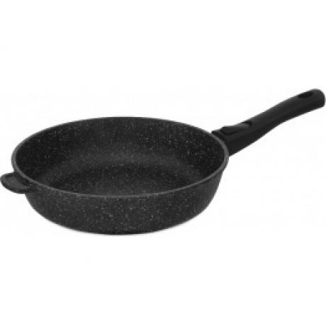 Сковорода ГРАНИТ 28см со съемной ручкой GORNITCA C2853AG - фото 4