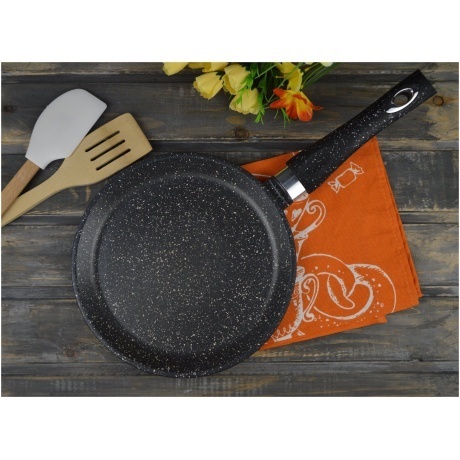 Сковорода блинная GORNITCA ГРАНИТ 24см - фото 4