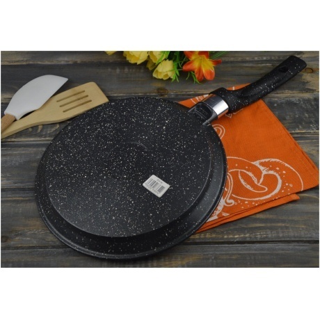 Сковорода блинная GORNITCA ГРАНИТ 24см - фото 6