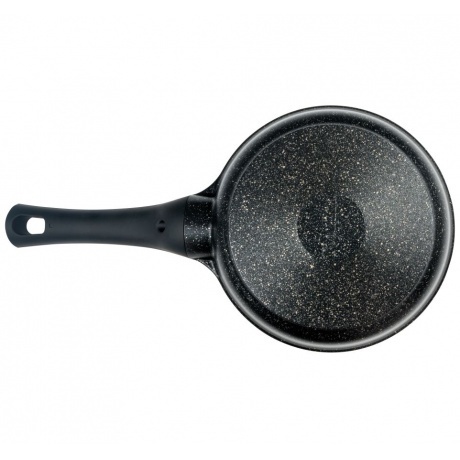 Сковорода GORNITCA МЕГАПОЛИС серебро 28см индукция - фото 4