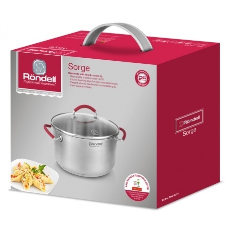 Кастрюля Rondell Sorge RDS-1221 5,1 л - фото 4