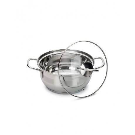 Кастрюля Attribute Steel Olivia ASO020 20х9,5см 2,8л - фото 2