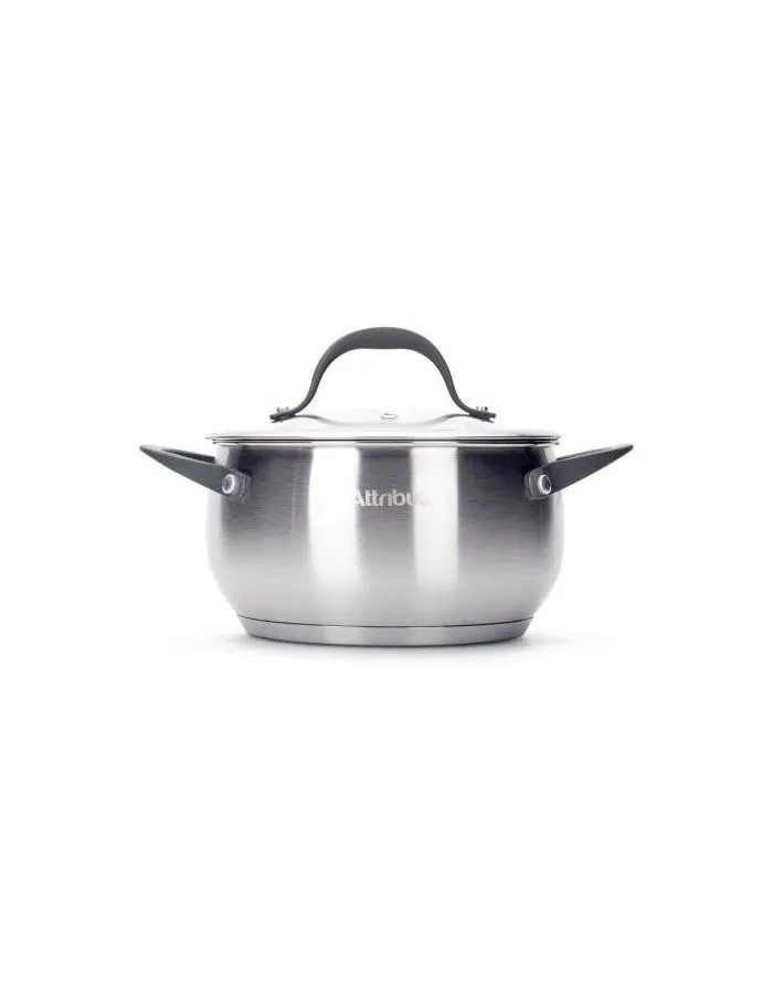 Кастрюля Attribute Steel Symphony ASS340 20х11см 3,4л - фото 3