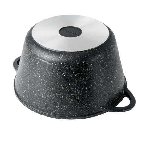 Кастрюля ГРАНИТ 3л с крышкой GORNITCA K2433AG - фото 3