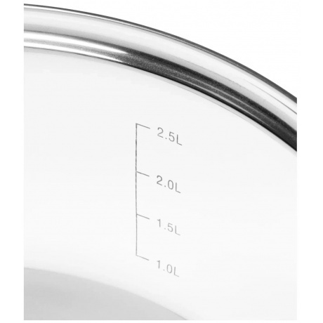 Кастрюля с крышкой DELICE 3.3л ATTRIBUTE STEEL ASD002 - фото 3
