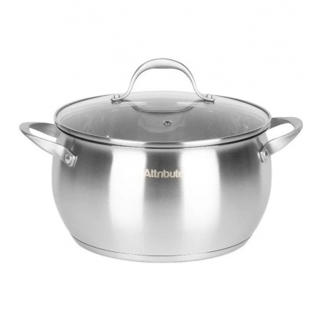 

Кастрюля с крышкой ECLIPSE 6.2л ATTRIBUTE STEEL ASE004