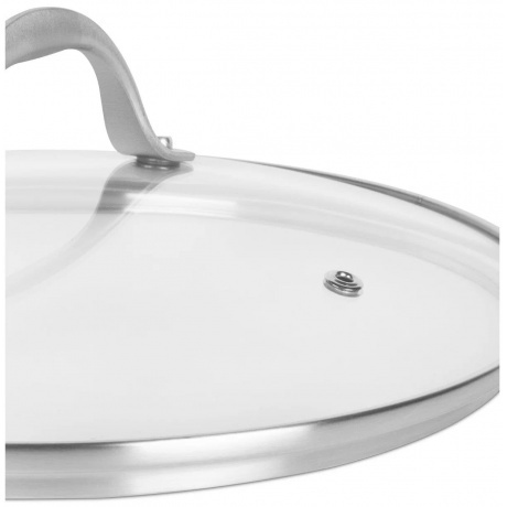 Кастрюля с крышкой ECLIPSE 6.2л ATTRIBUTE STEEL ASE004 - фото 4