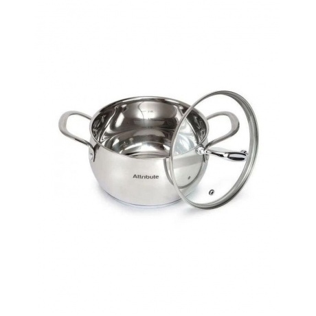 

Кастрюля с крышкой OPTIMA 3л ATTRIBUTE STEEL ASO118