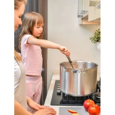 Кастрюля с крышкой ATTRIBUTE STEEL MASTER CHEF 12л - фото 19