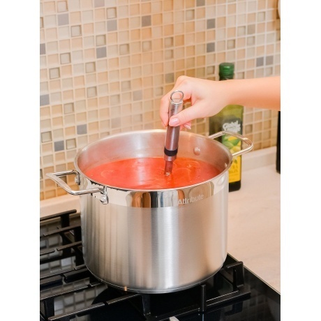 Кастрюля с крышкой ATTRIBUTE STEEL MASTER CHEF 8л - фото 12