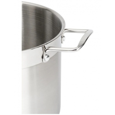 Кастрюля с крышкой ATTRIBUTE STEEL MASTER CHEF 8л - фото 5