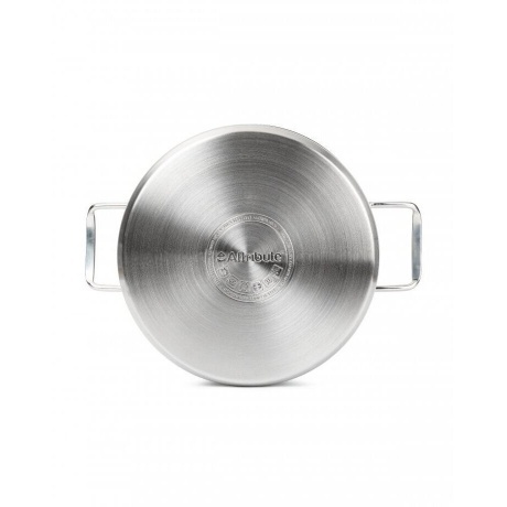 Кастрюля с крышкой ATTRIBUTE STEEL MASTER CHEF 8л - фото 6