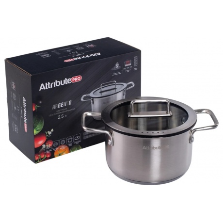 Кастрюля ARGENTO 2.5л 18см индукция