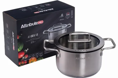 Кастрюля ARGENTO 2.5л 18см индукция