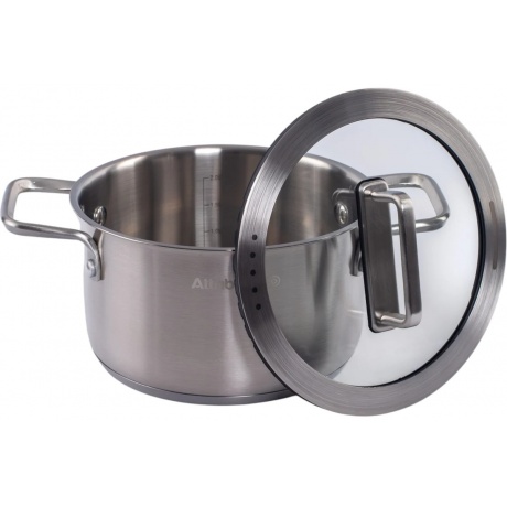 Кастрюля ARGENTO 2.5л 18см индукция - фото 2