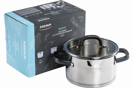 Кастрюля DAVINCI 2.4л 18см индукция