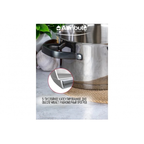 Кастрюля DAVINCI 3.25л 20см индукция - фото 6