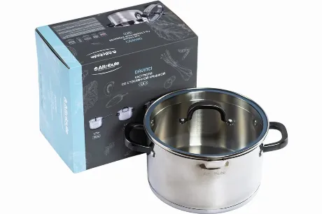 Кастрюля DAVINCI 5.6л 24см индукция