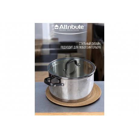 Кастрюля DAVINCI 5.6л 24см индукция - фото 8