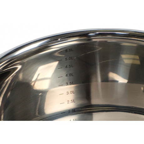 Кастрюля с крышкой SCANDINAVIA 6л 24см - фото 5