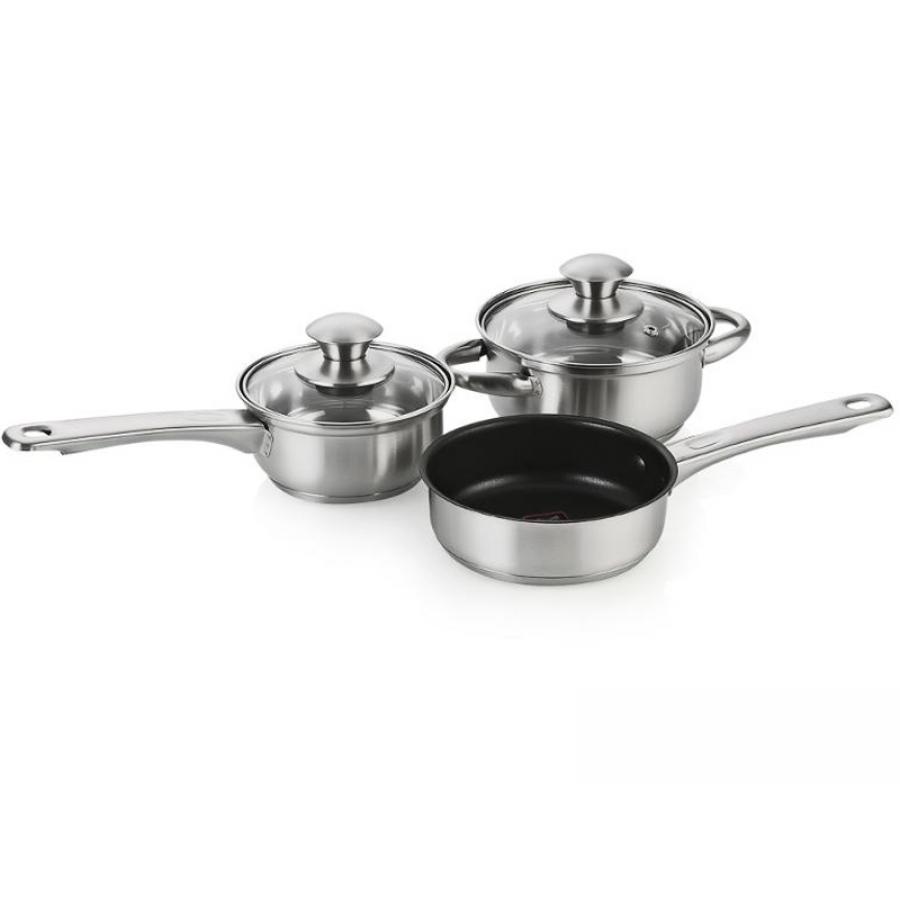 Набор посуды ATTRIBUTE STEEL LILY 5 предметов, нержавеющая сталь набор кухонной посуды royal 6 предметов attribute steel asr006