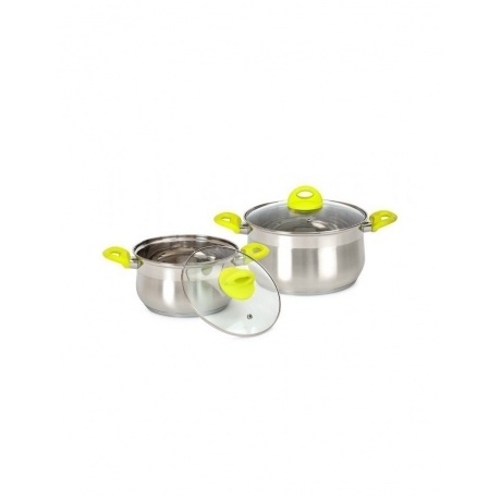 

Набор кастрюль ATTRIBUTE STEEL GLORY 4 пр. (3.5л + 6.0л), ASS200