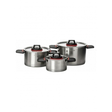 

Набор кухонной посуды ROYAL 6 предметов ATTRIBUTE STEEL ASR006 хорошее состояние