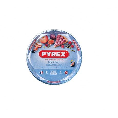 Набор для выпечки Pyrex (миска для смешивания 2.7л+блюдо для выпечки D25см), P404/812 - фото 5